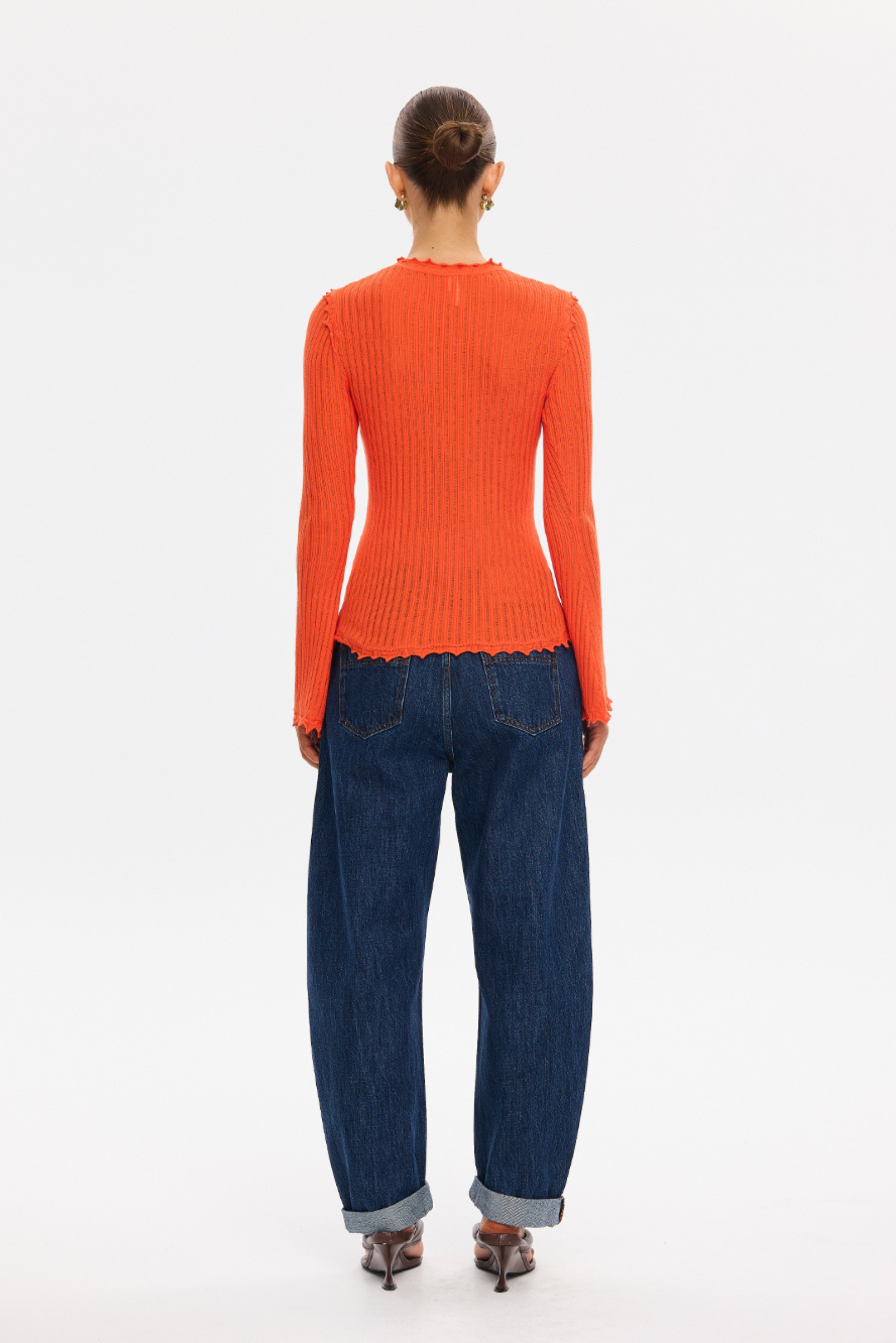 Diana Knit Top - Grapefruit