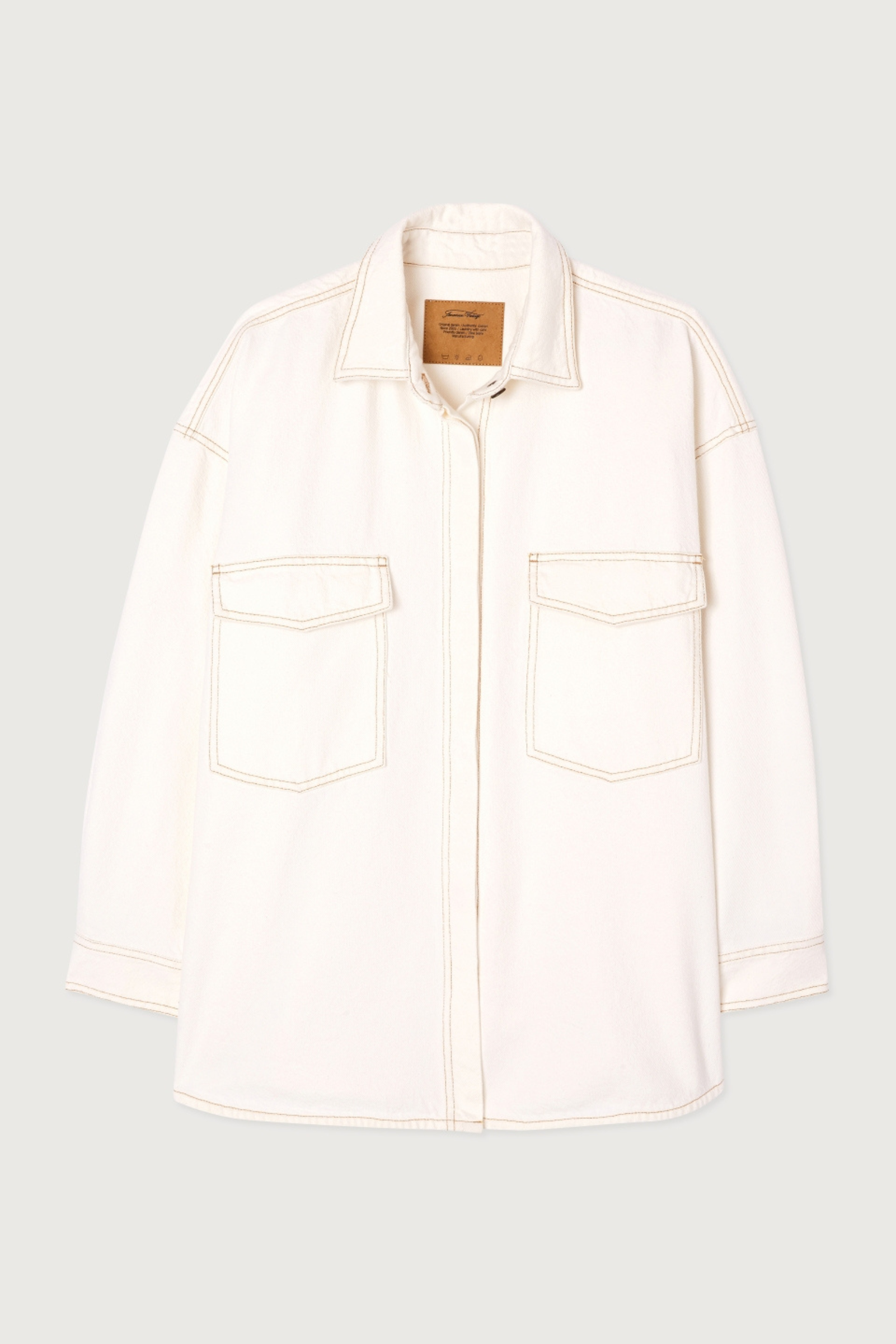 Denim Shirt - Off White