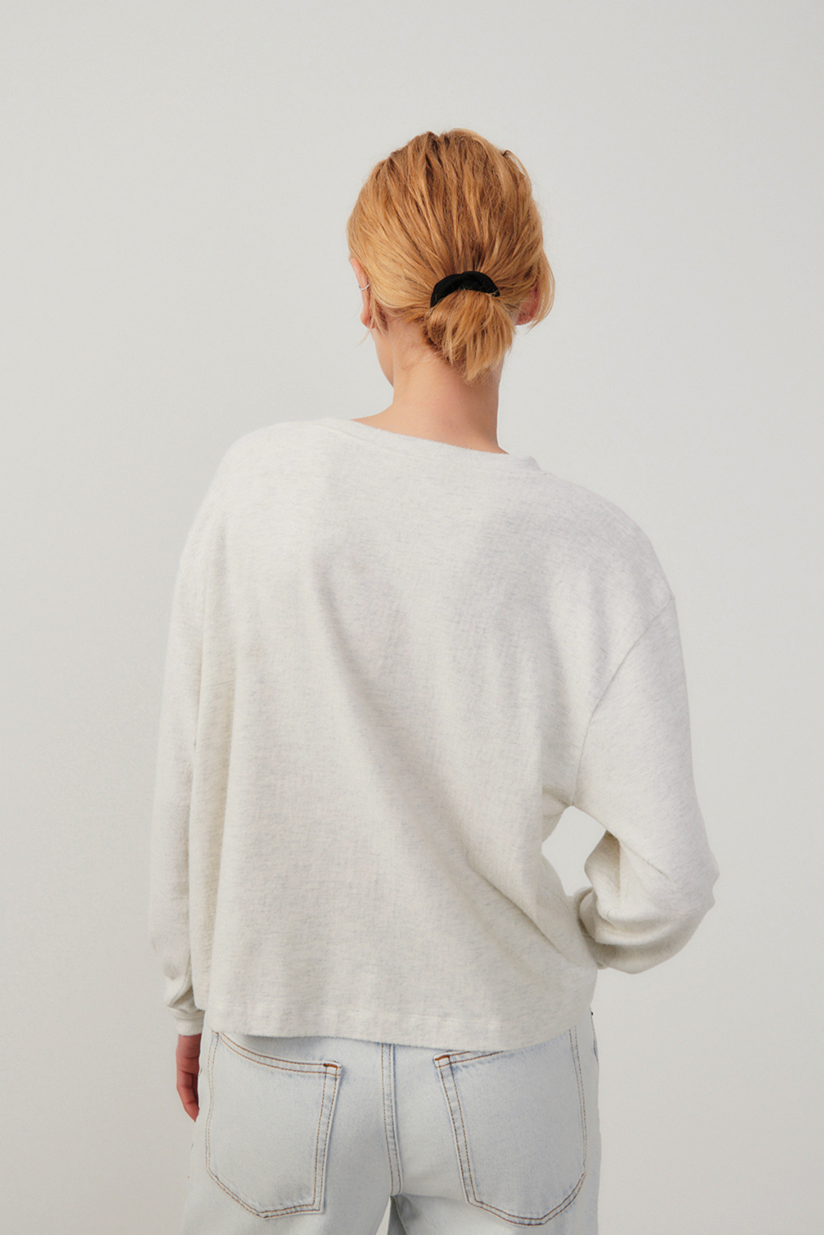 Ypawood Long Sleeve Tee - Natural