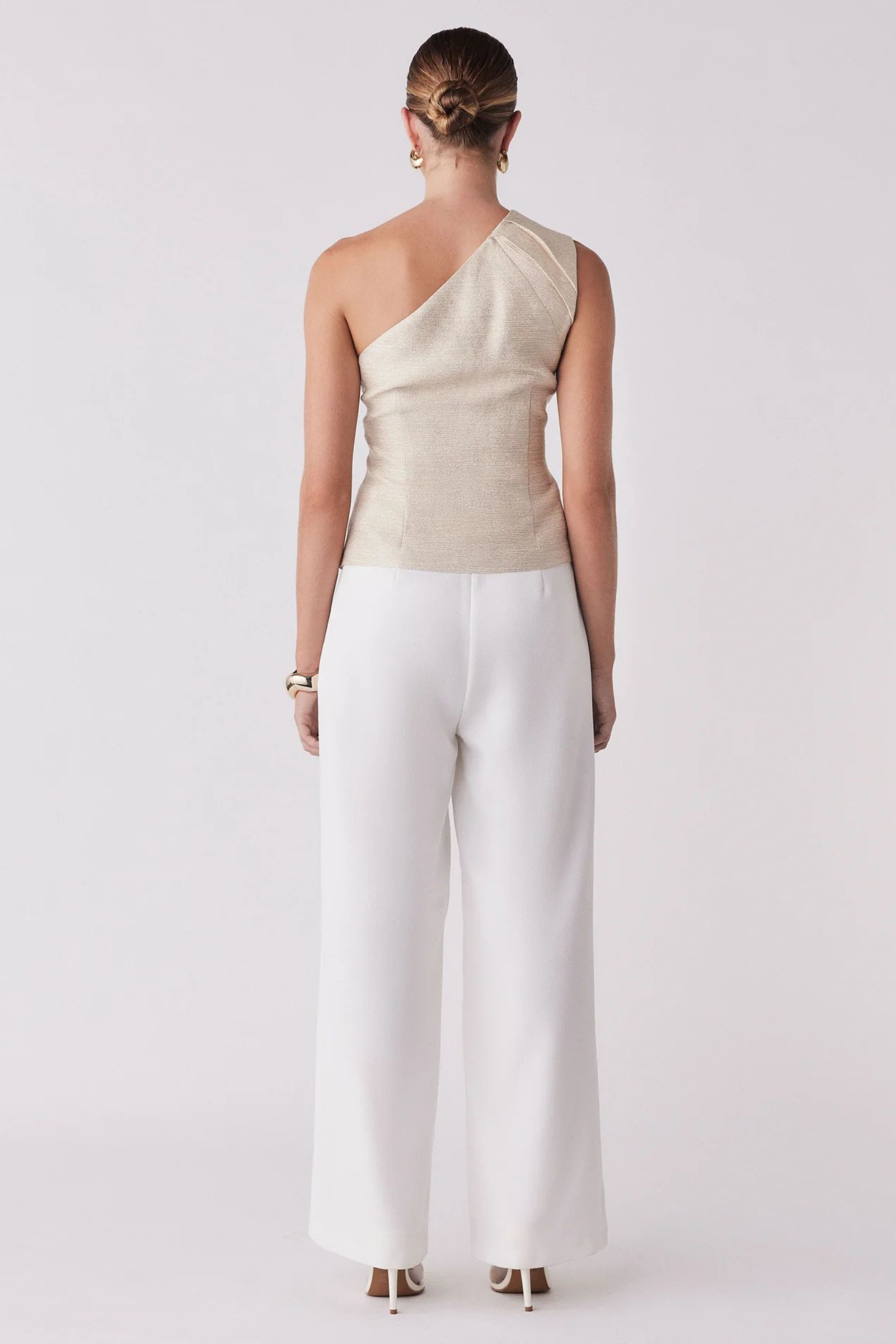 Golden Hour Top - Light Gold