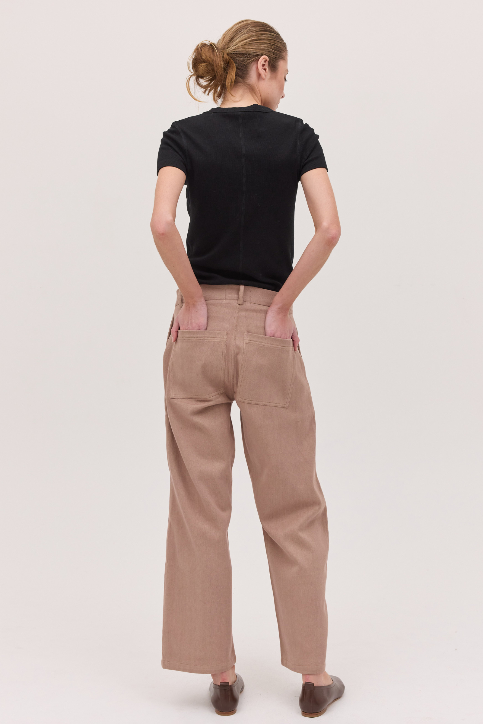 The Wide Leg Jeans - Mocha