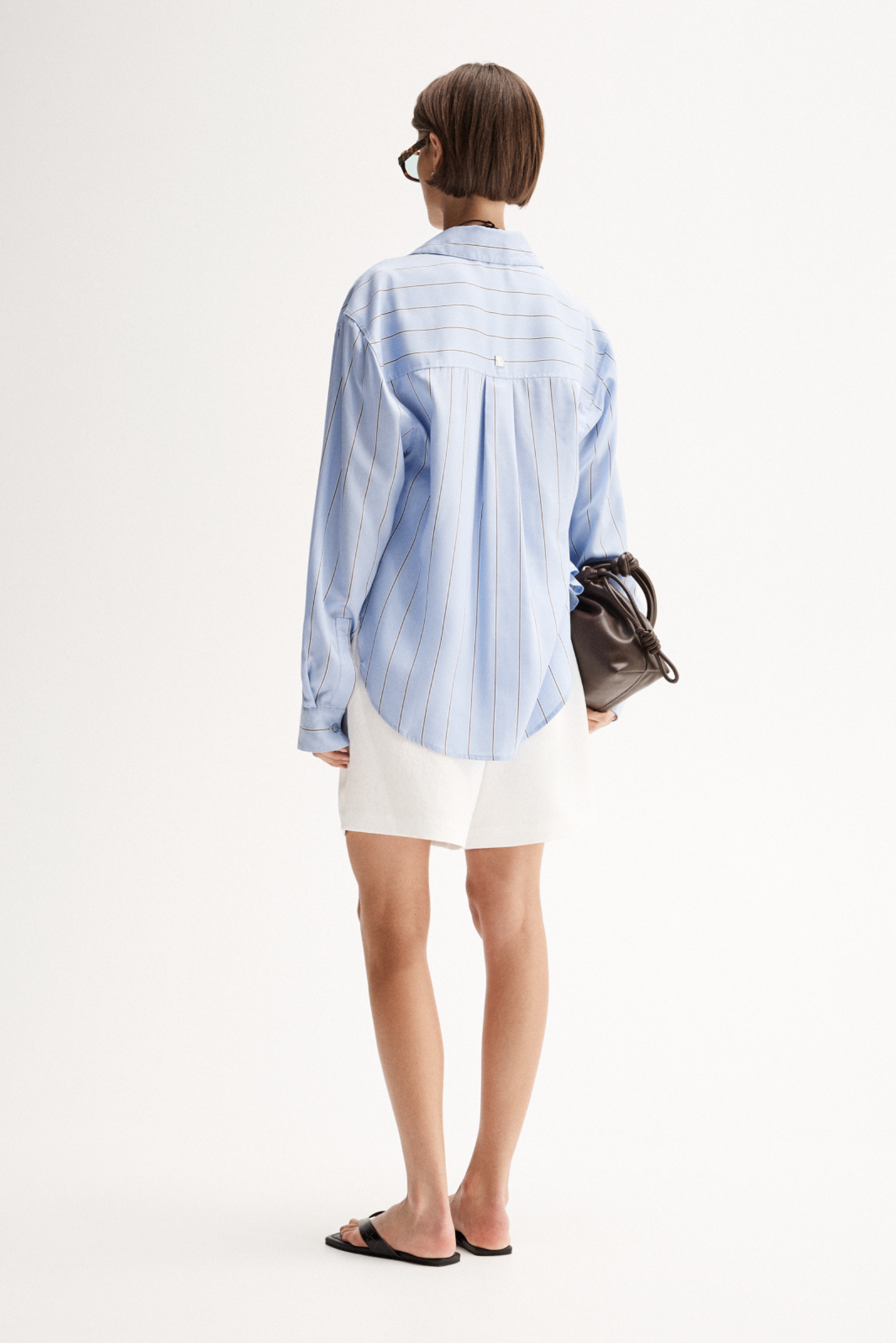 Henry Striped Shirt - Blue