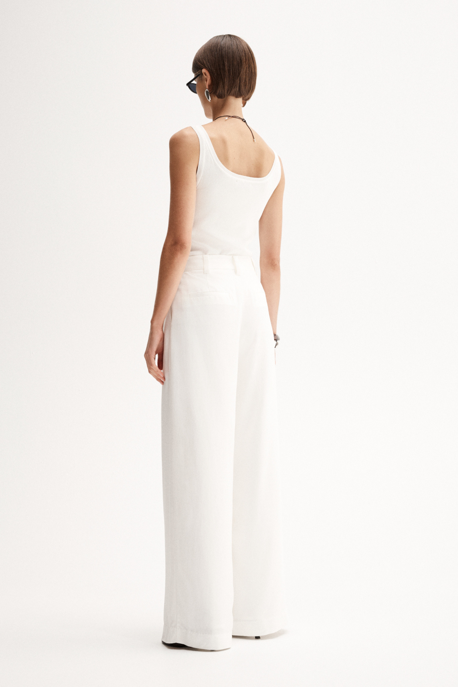 Isabella Pants - White