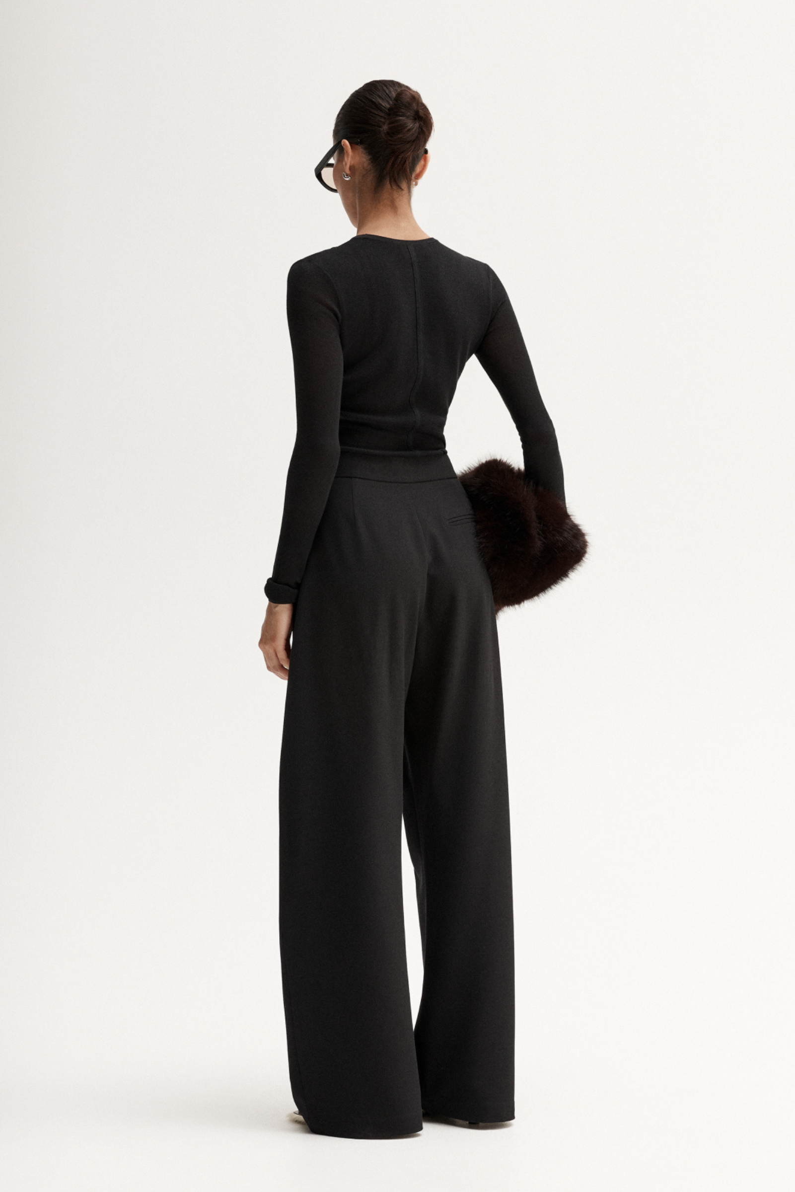 Silia Knit Top - Black