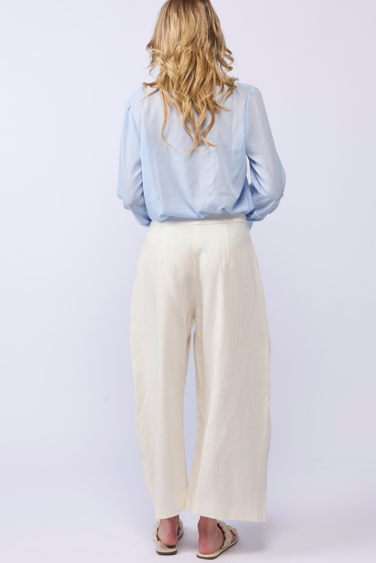 Amelia Blouse - Soft Blue