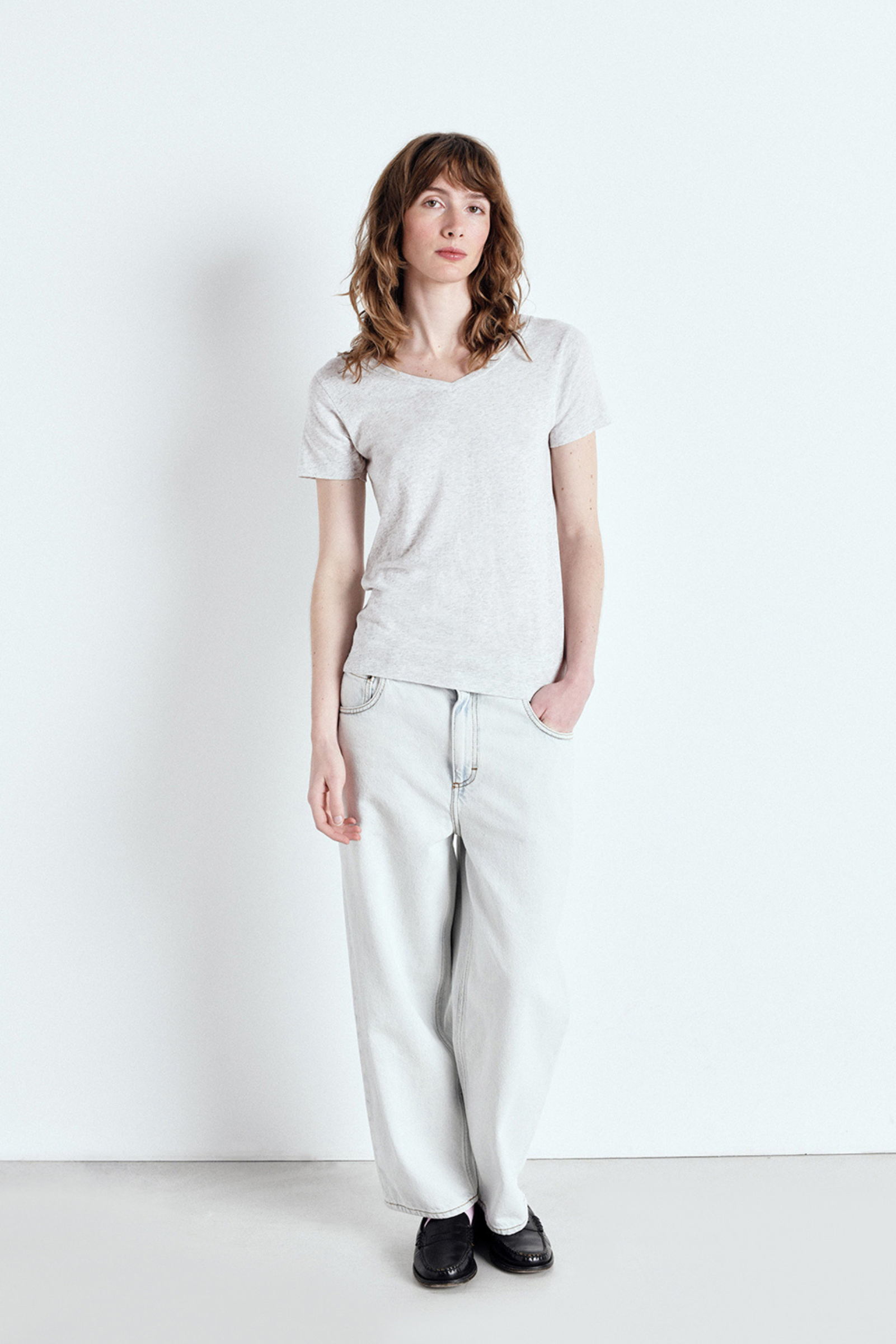 Gamipy S/S Tee - Grey Marle