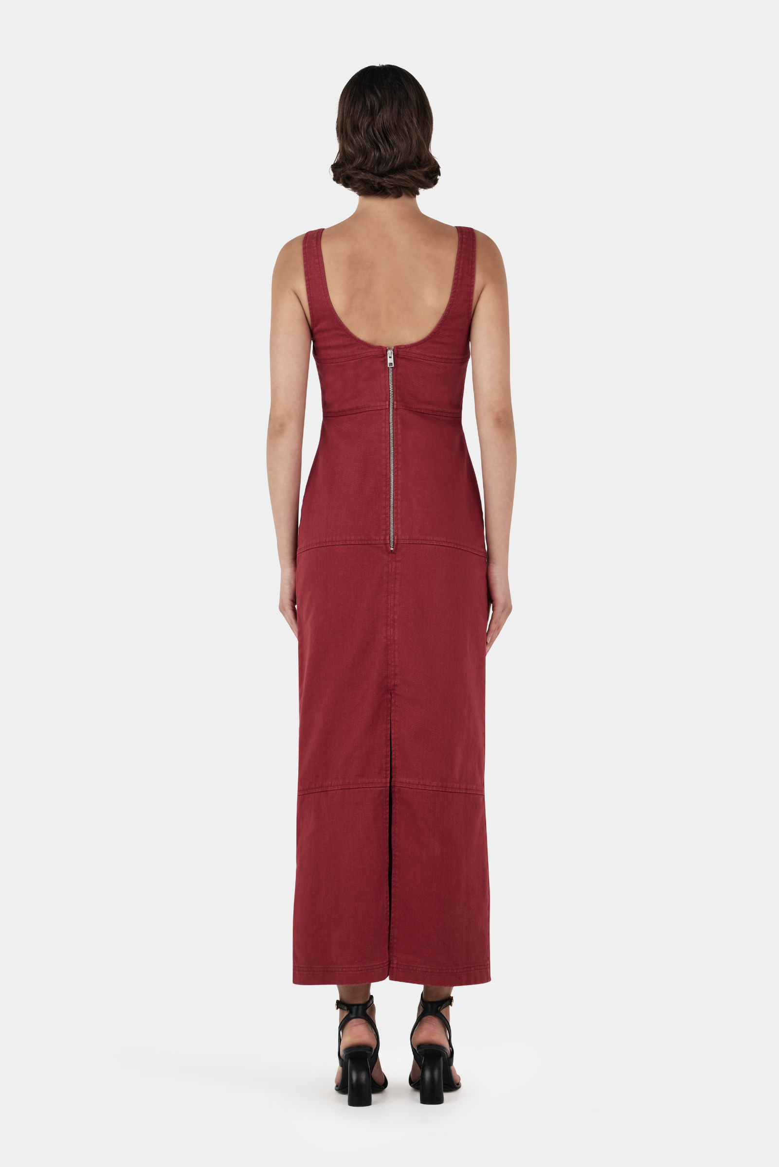 Angelique Denim Dress - Chilli
