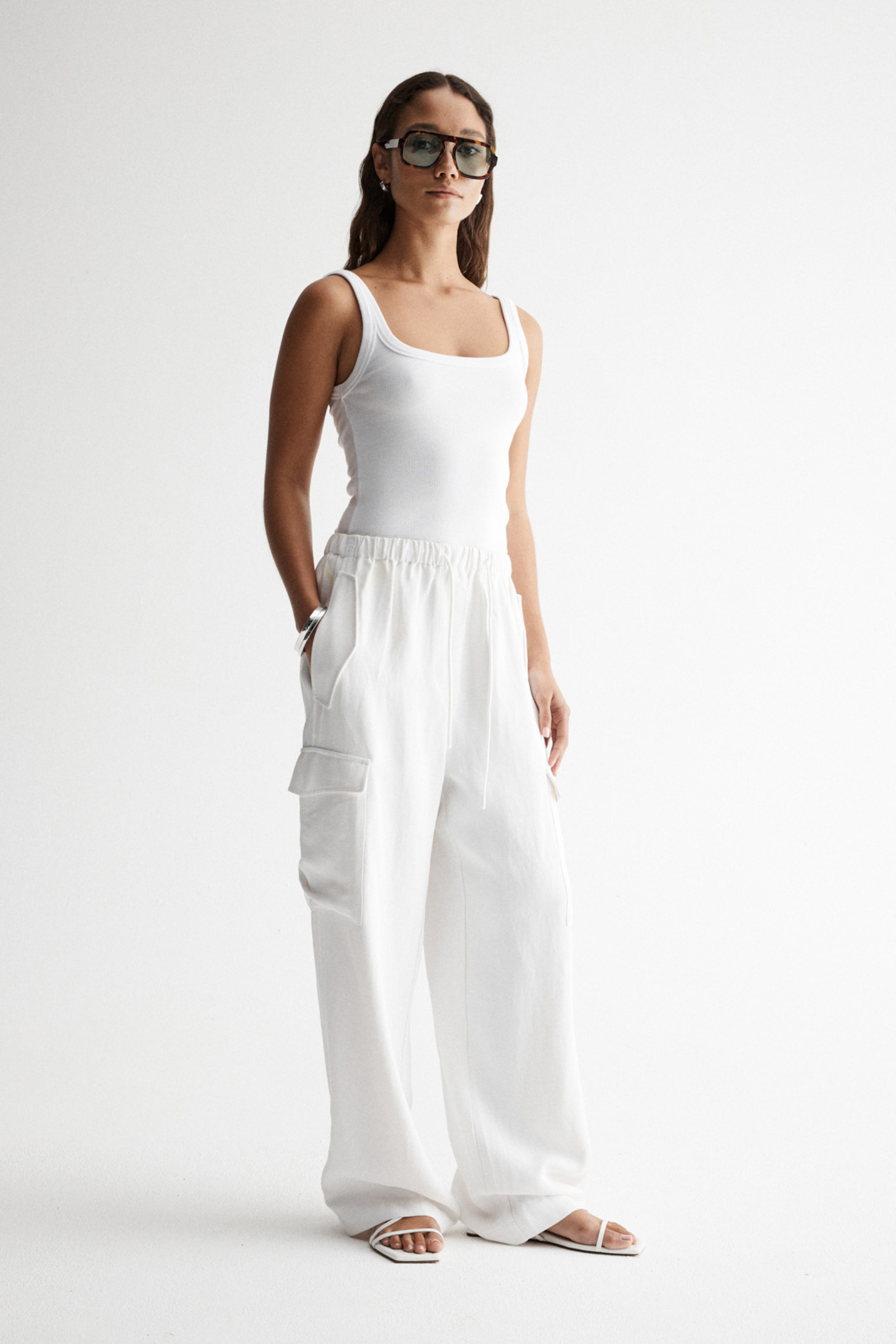 Persi Tank - White