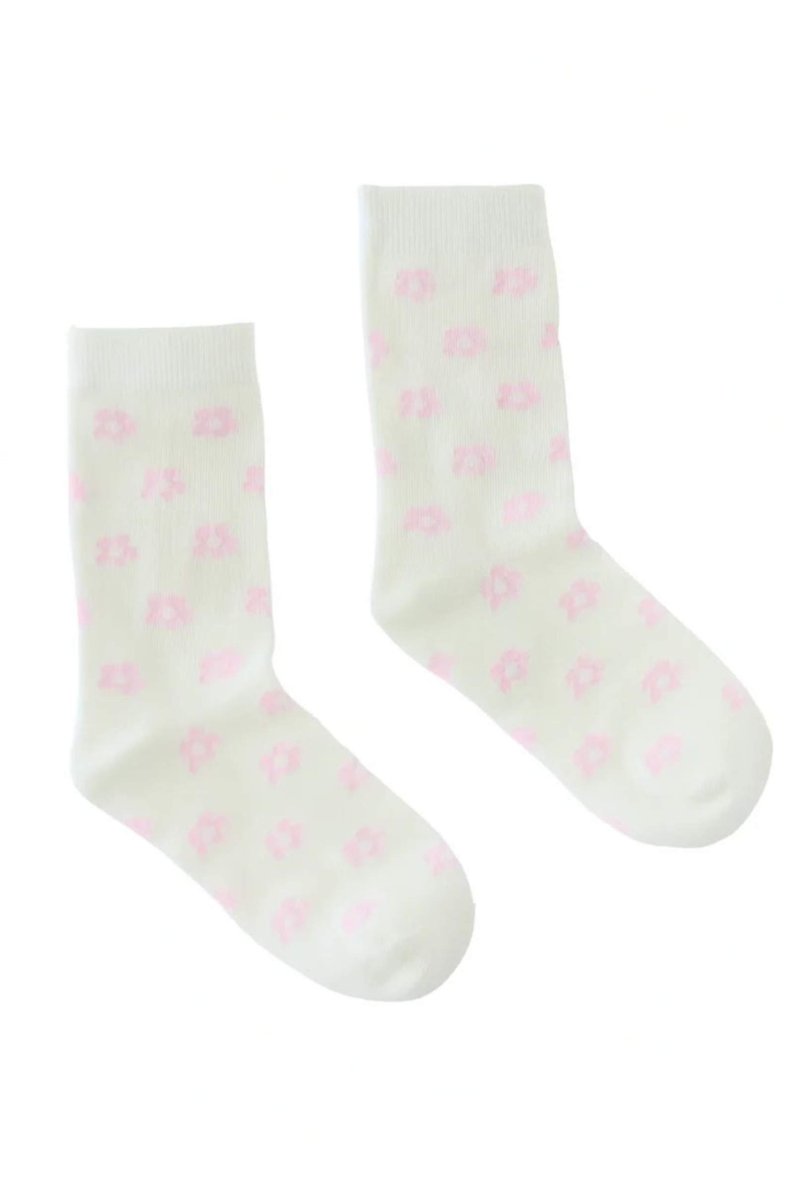Kathryn Wilson Socks - Pink Flowers