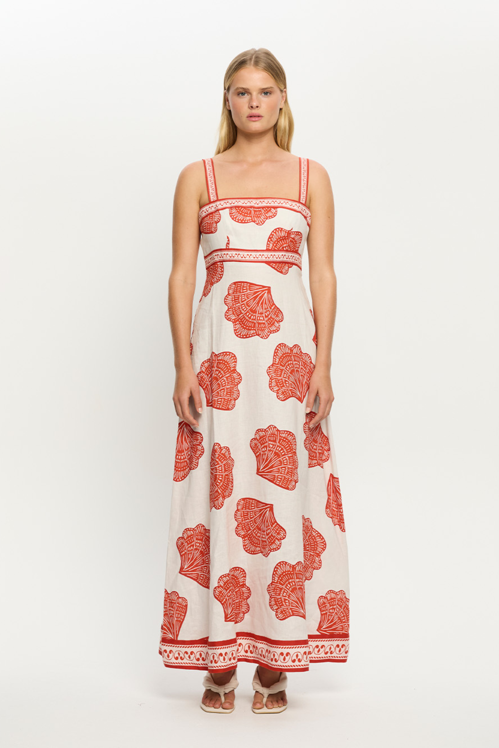Zula Maxi Dress - Red