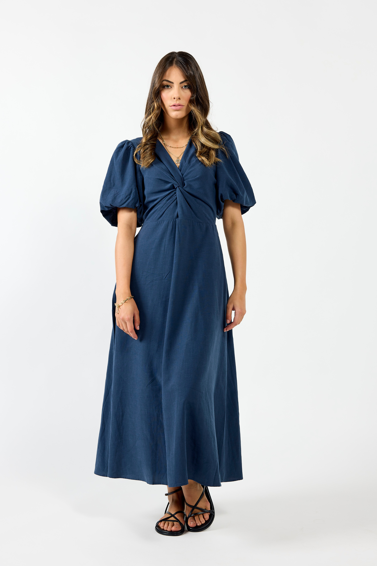 Halo Dress - Oxford Blue - SOLD OUT, PREORDER FOR JAN DELIVERY