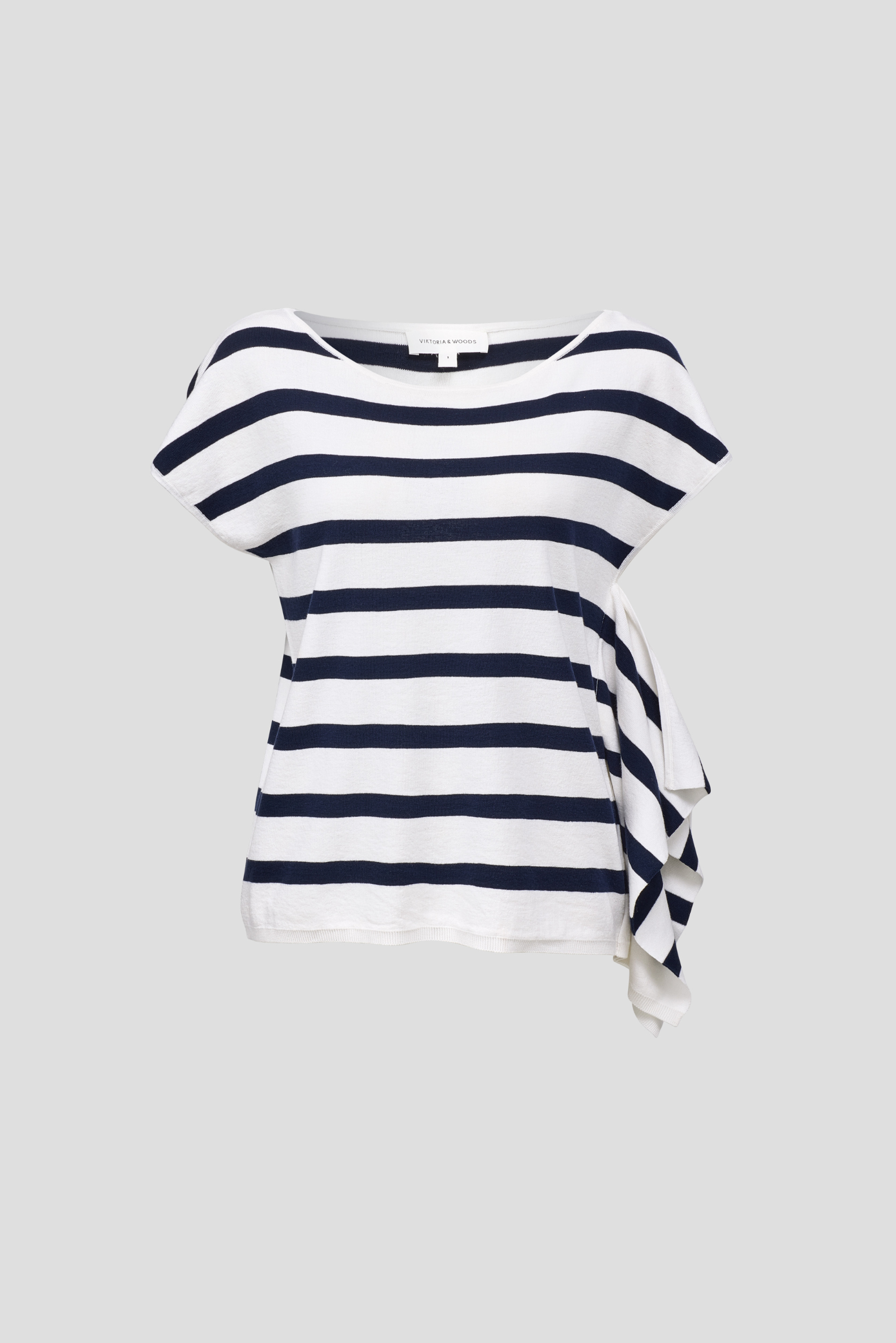 Villain Top - Blue Stripe
