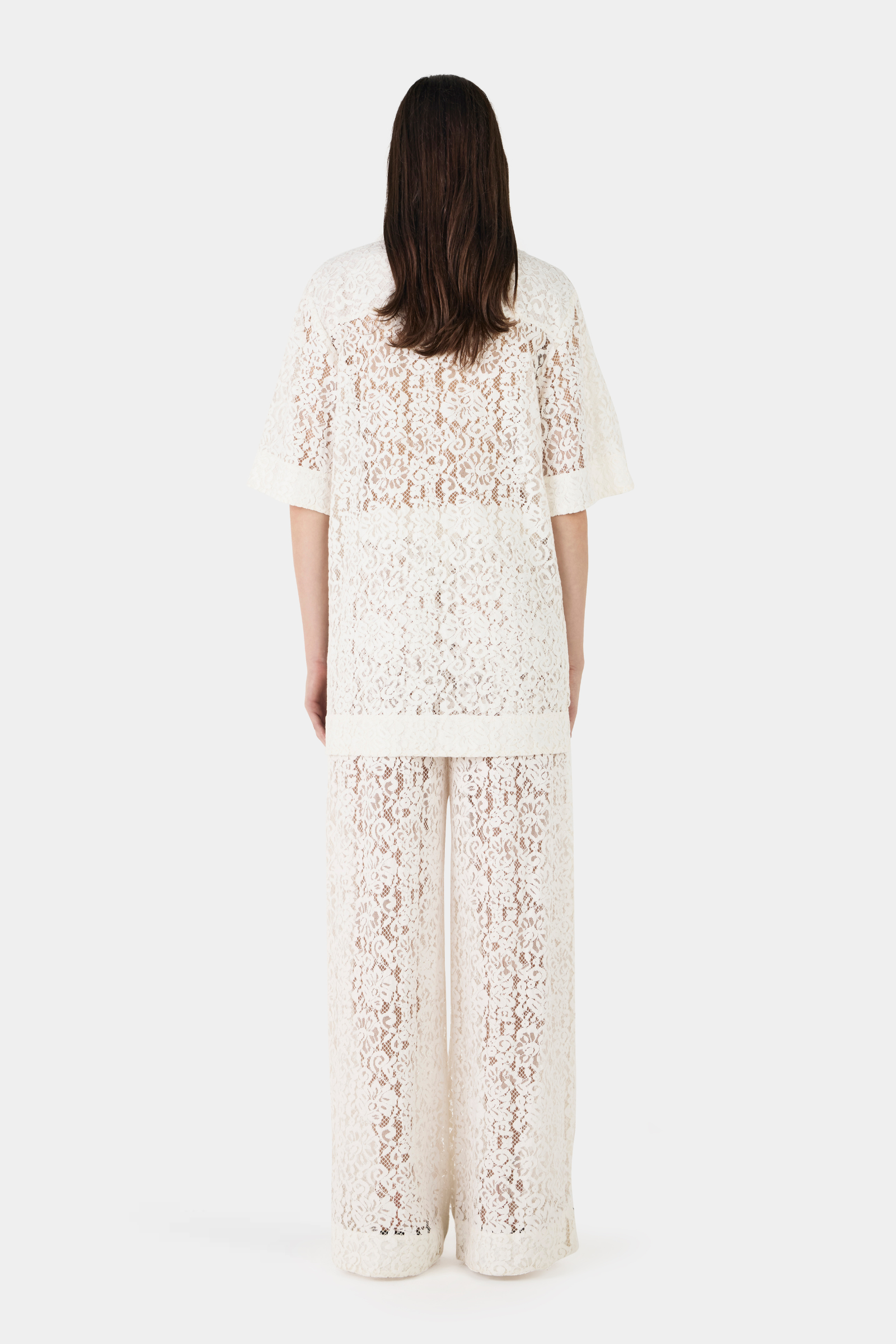 Ember Lace Pants - Ivory