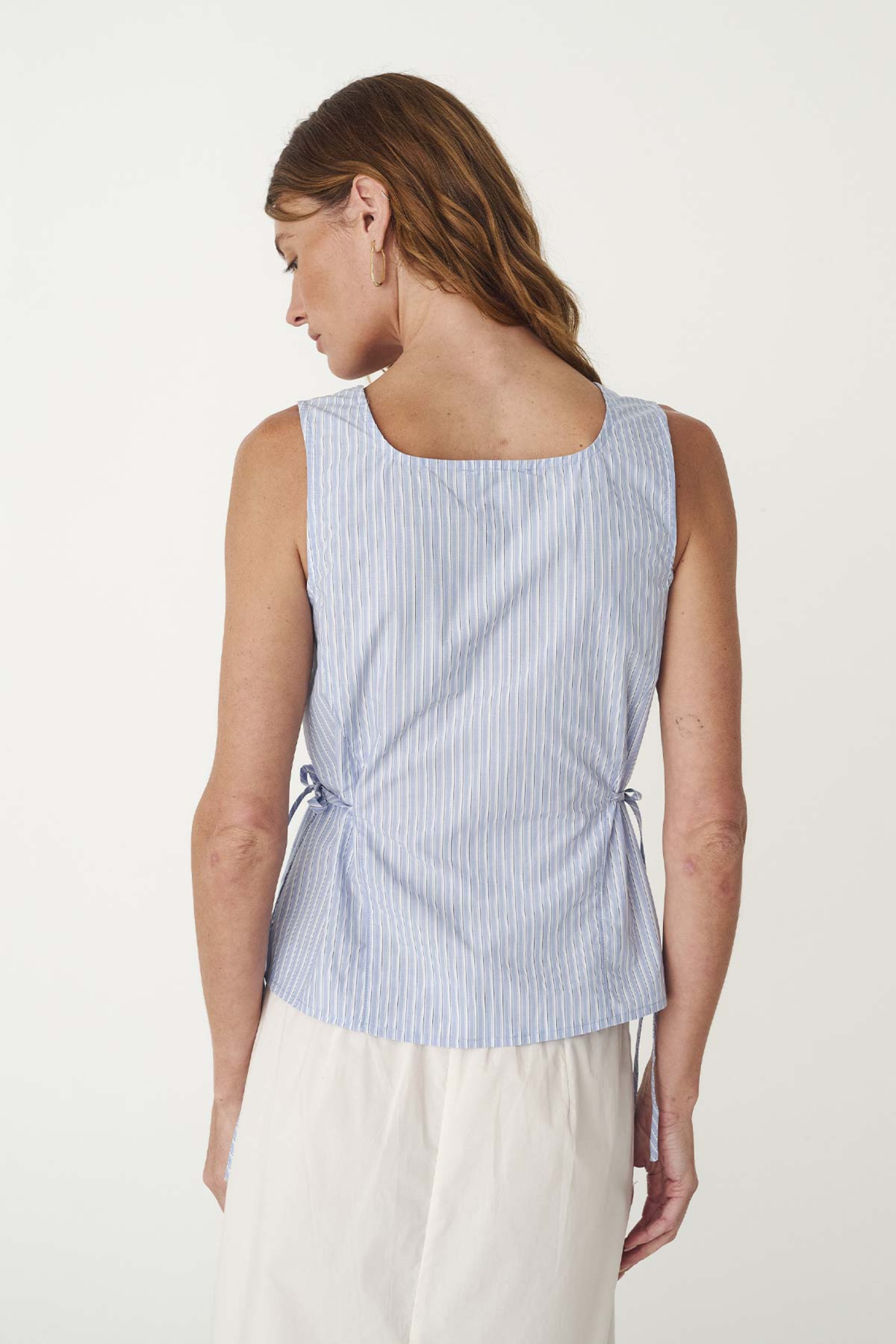 Dandy Top - Blue Stripe