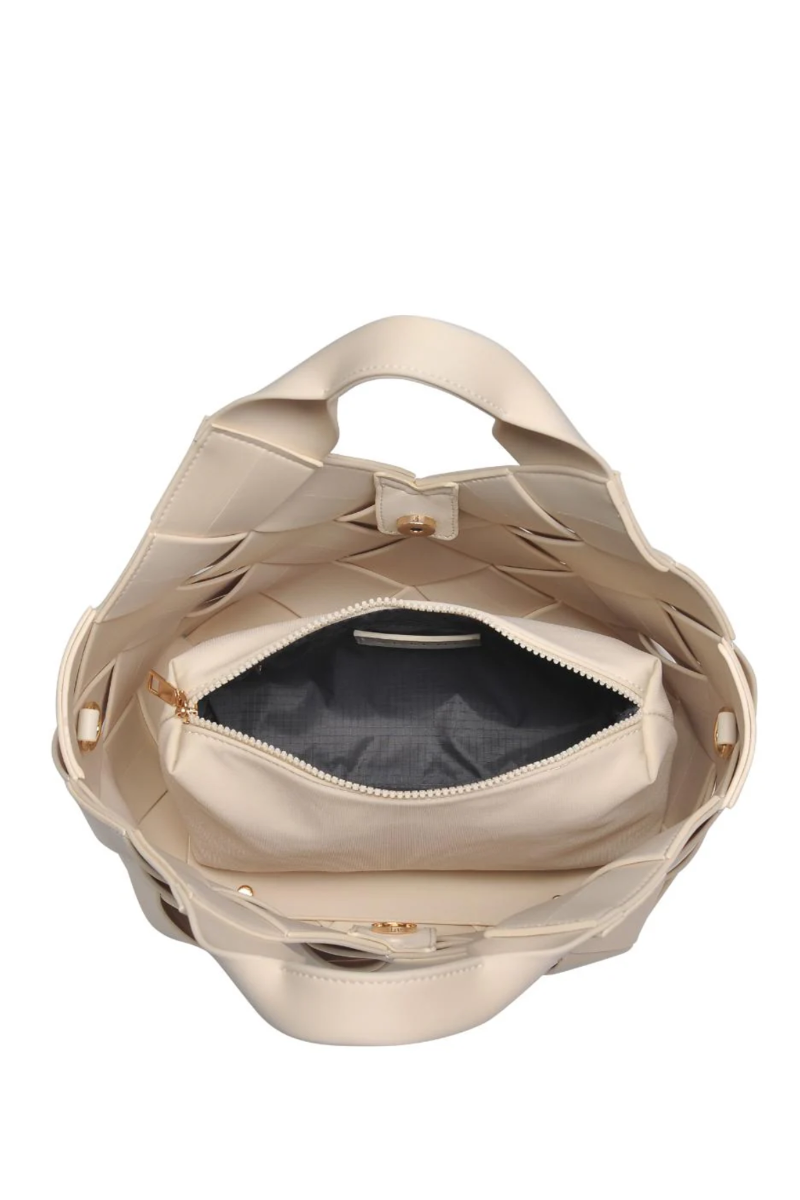 Resilience Woven Neoprene Bag - Cream