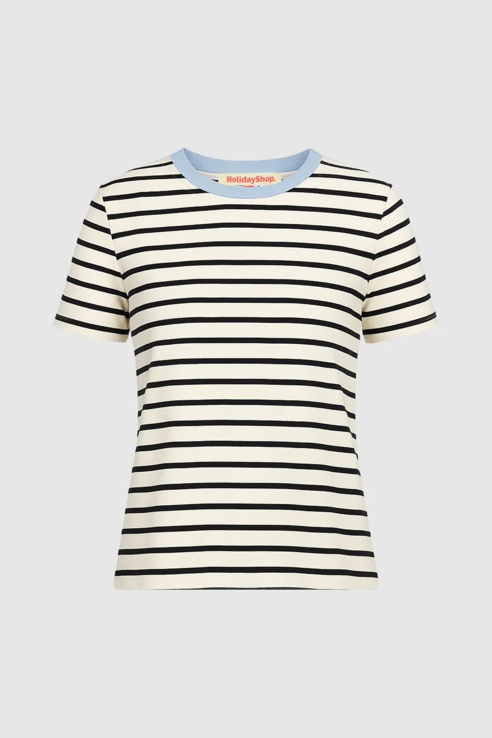 Striped Tee - Black & White