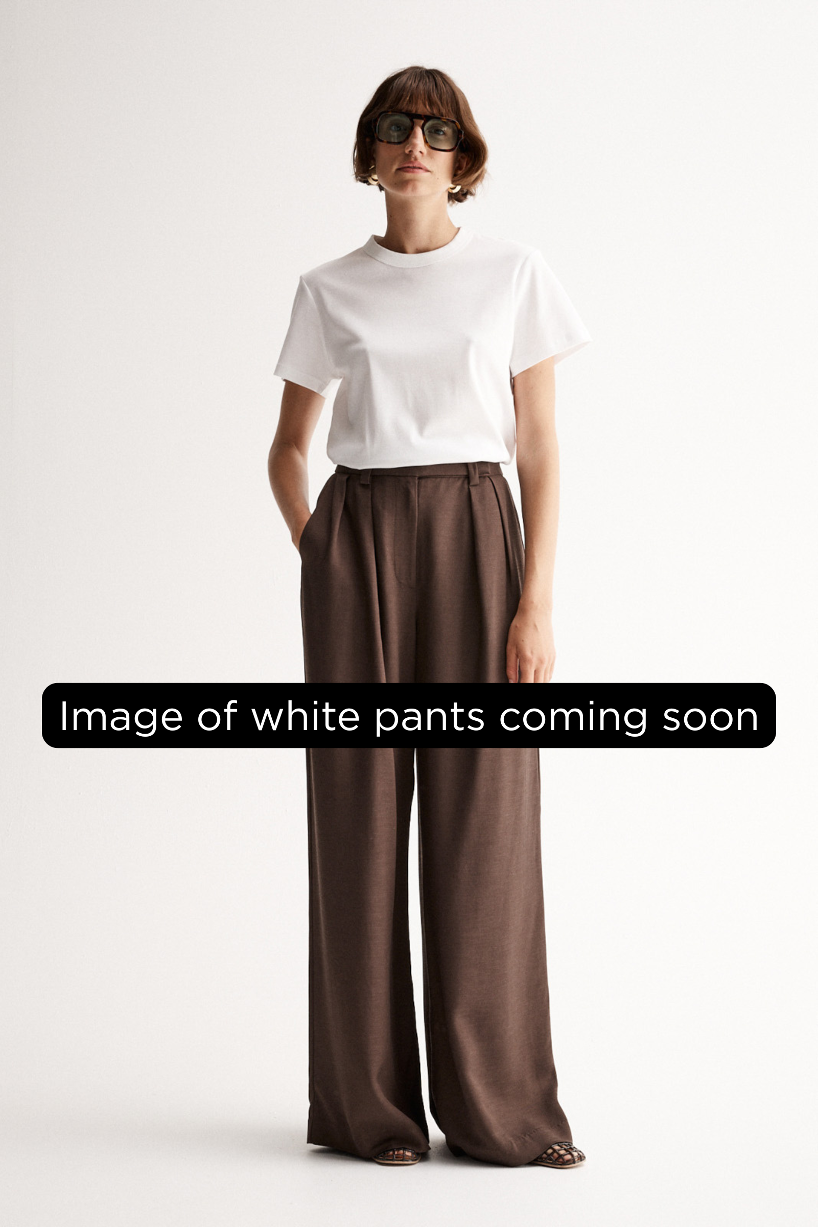 Isabella Pants - White