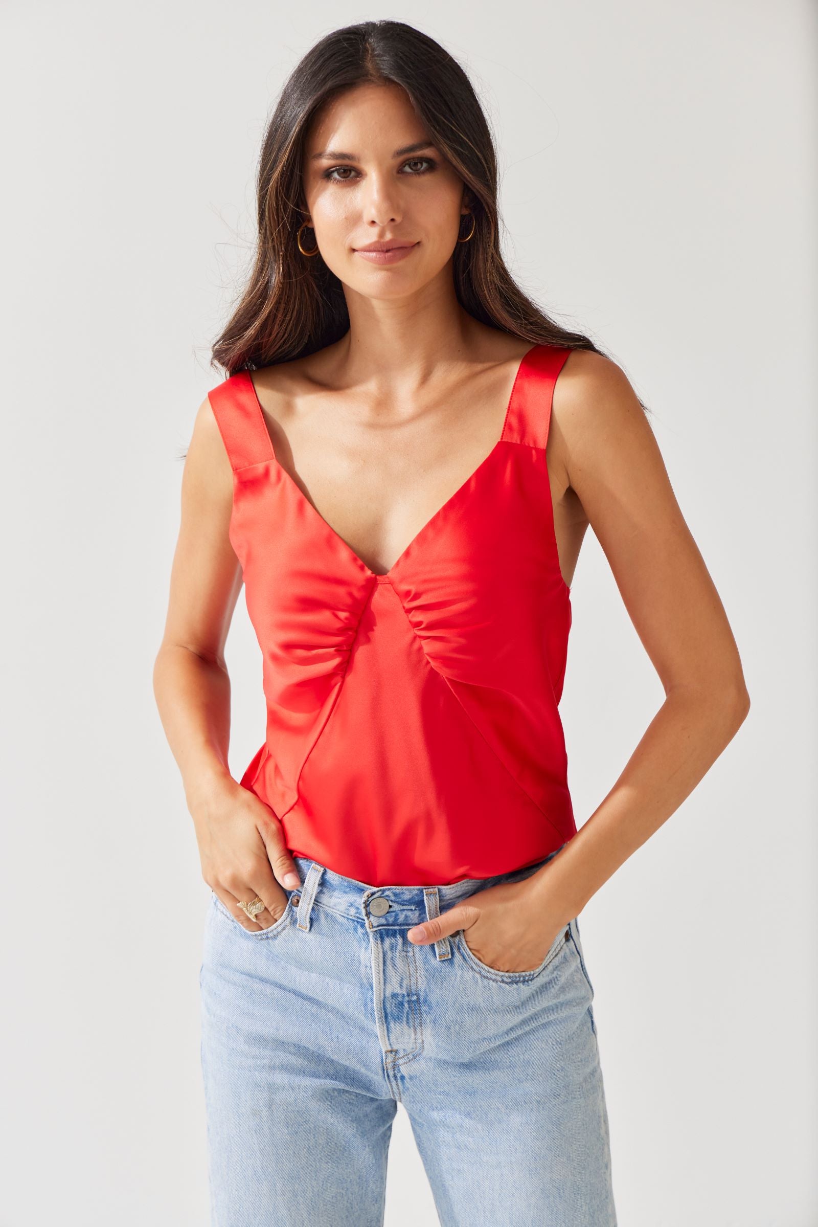 Riviera Cami - Red