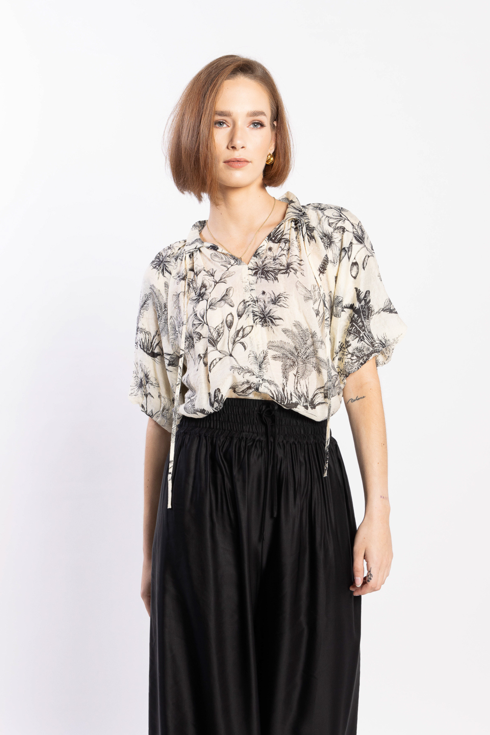 Shaye Blouse - Tahiti Print