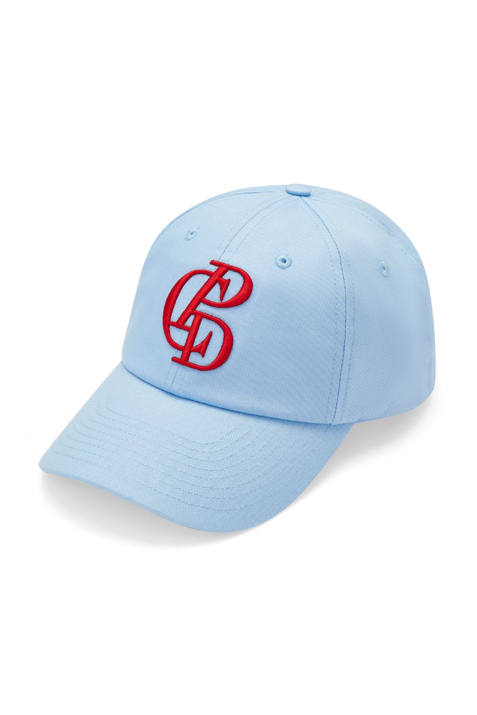 Classic Cap  - Sky Blue & Red