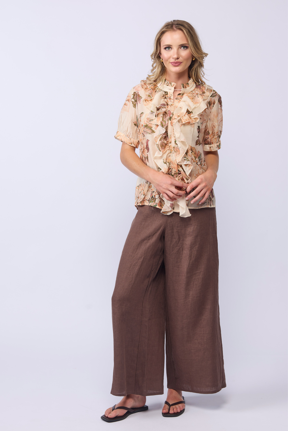Wish Blouse - Blush Bloom